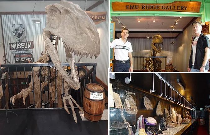 Kuranda Original Rainforest Market - Emu Fossil Rock Mueseum
