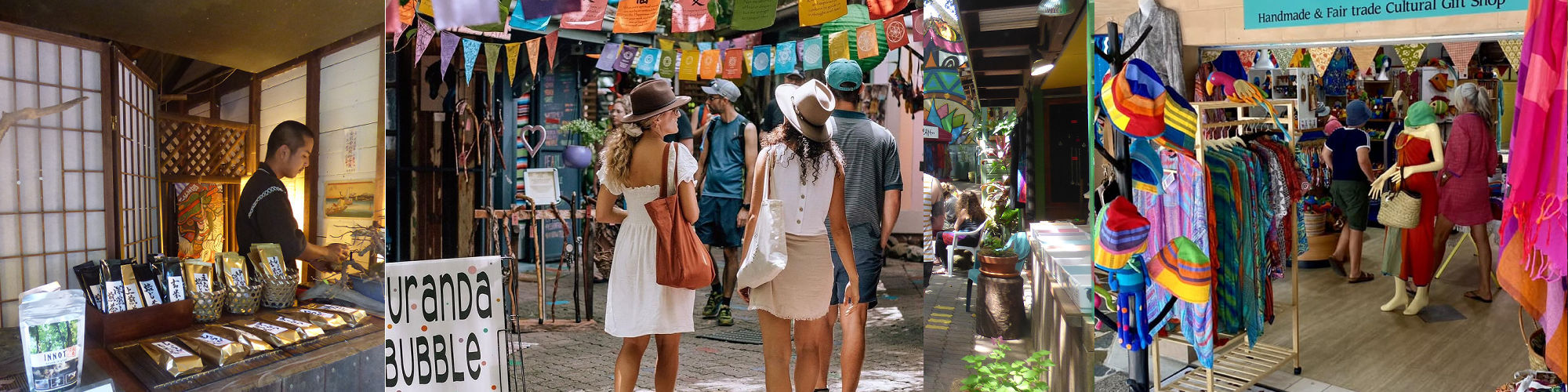 Shopping Kuranda Rainforest Market