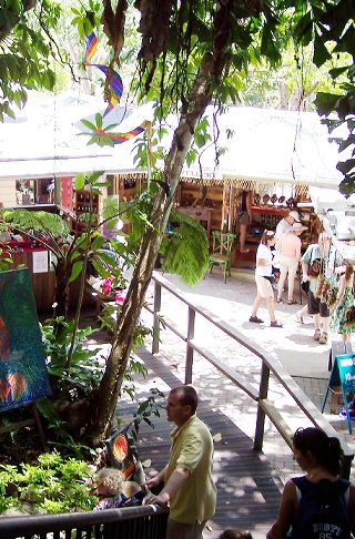 Kuranda Original Rainforest Market Map